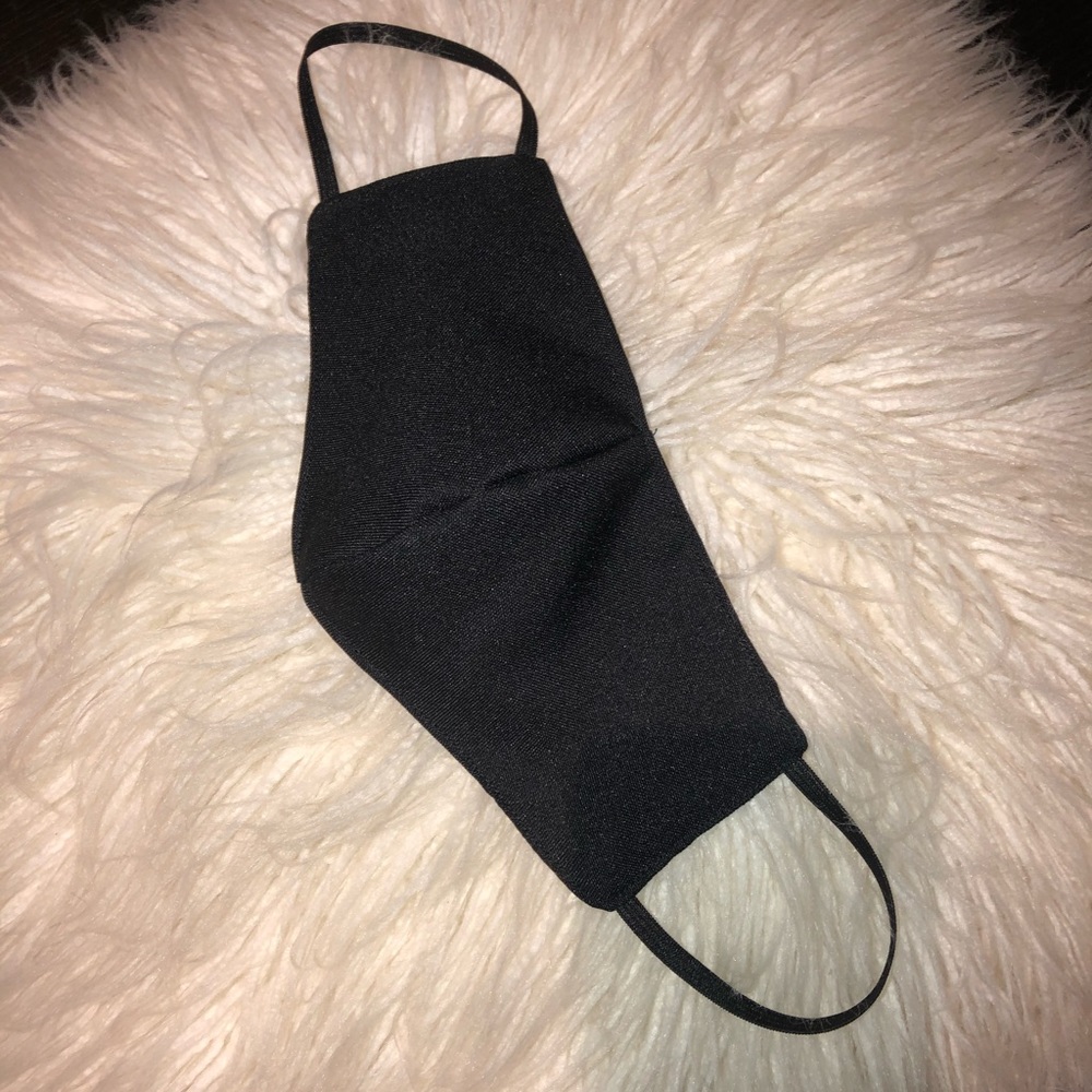 REUSABLE FACE MASKS BLACK